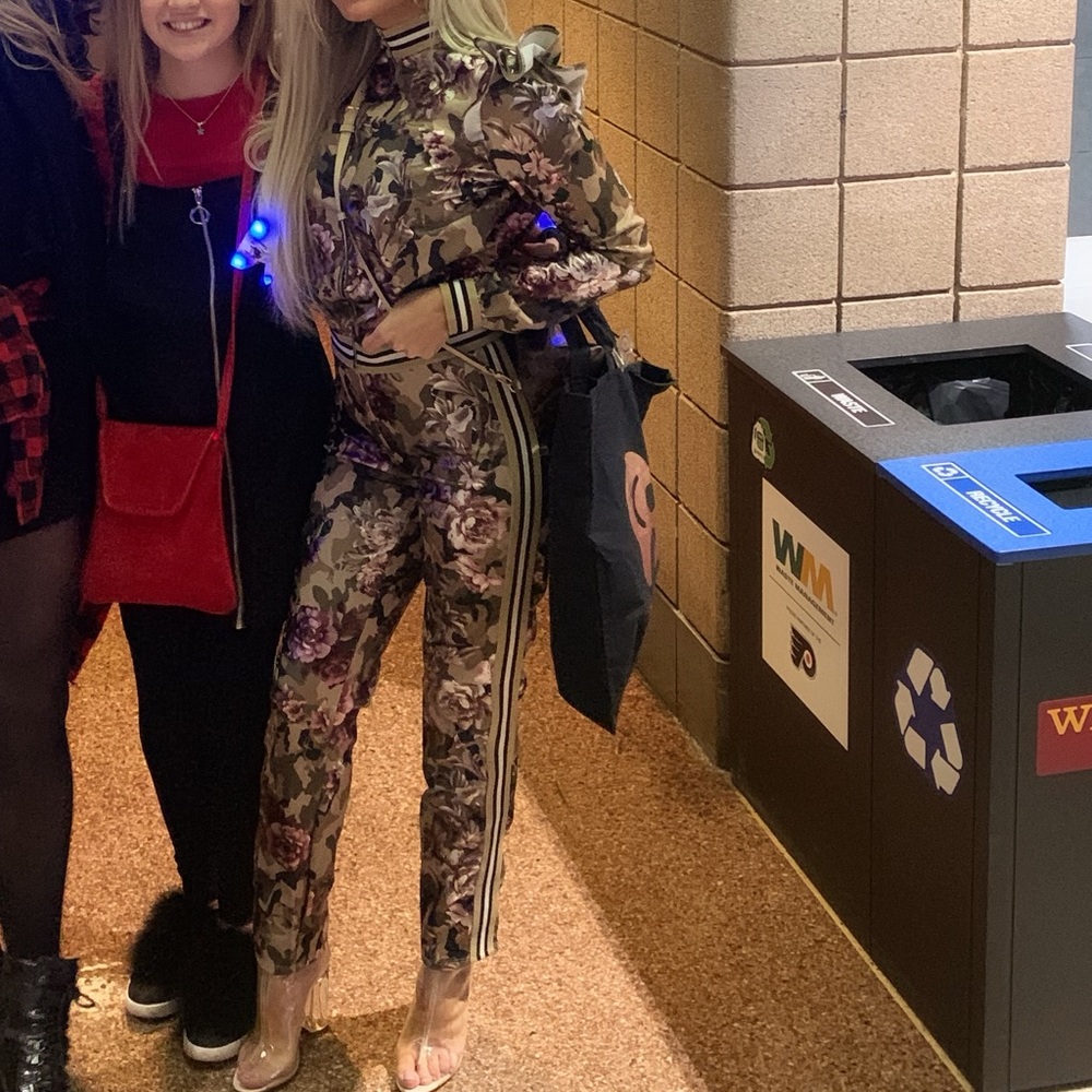 Floral Track Suit